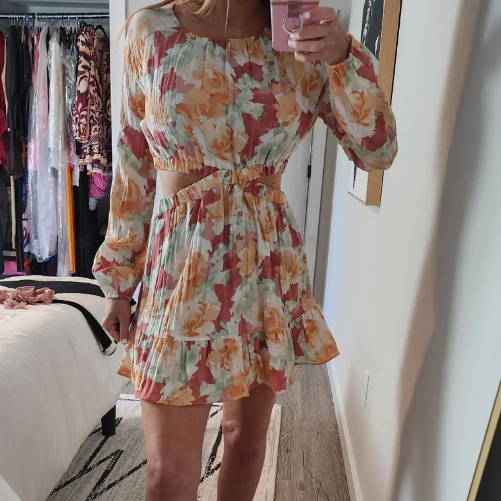 Sage The Label Amalfi Cutout Mini Dress - Picture 2 of 12